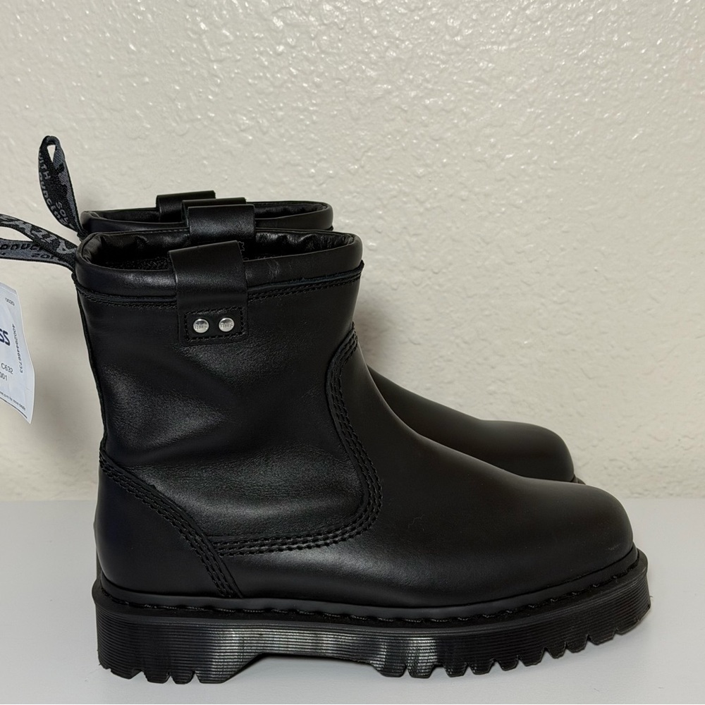 Dr. Martens Anistone Lo Leather Biker Boots Black leather - Picture 10 of 10